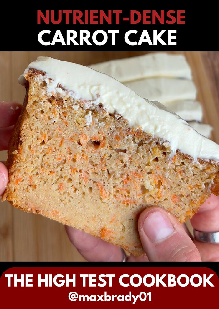 Nutrient-dense carrot cake