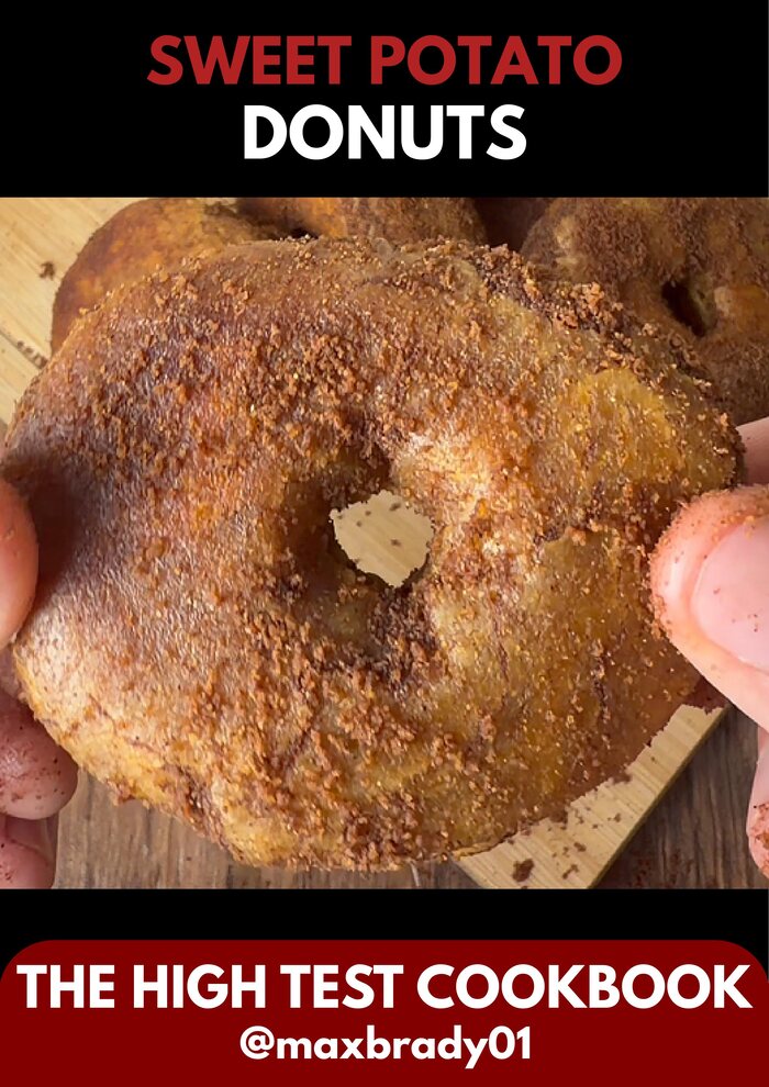 Sweet potato donuts