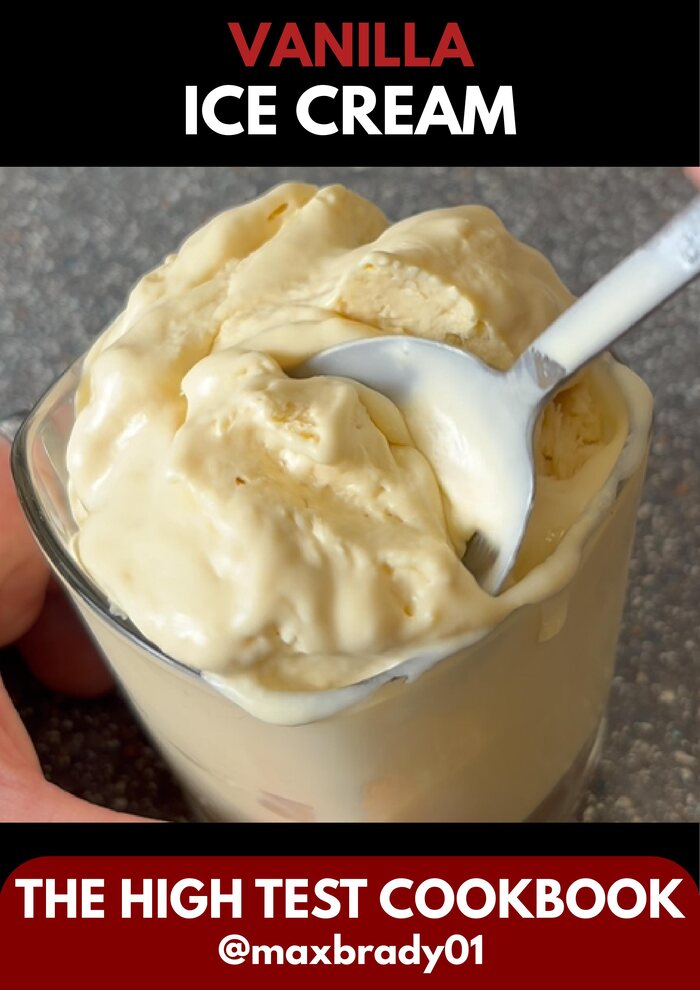 Vanilla ice cream